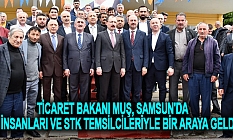 Ticaret Bakanı Muş, Samsun'da İş İnsanları Ve Stk Temsilcileriyle Bir Araya Geldi
