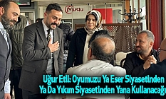 Uğur Etli: Oyumuzu Ya Eser Siyasetinden Ya Da Yıkım Siyasetinden Yana Kullanacağız