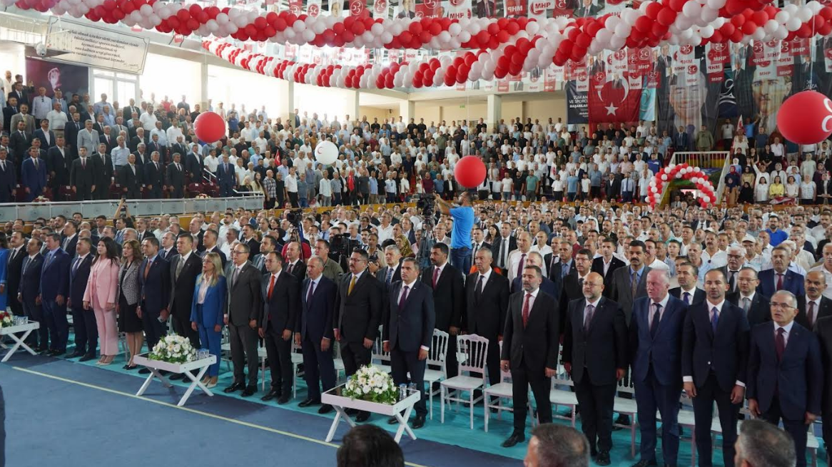 MHP Samsun teşkilatı Tokat'ta 'Terörsüz Türkiye' buluşmasına katıldı