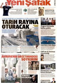 Yeni Şafak Gazetesi Gazete Manşeti
